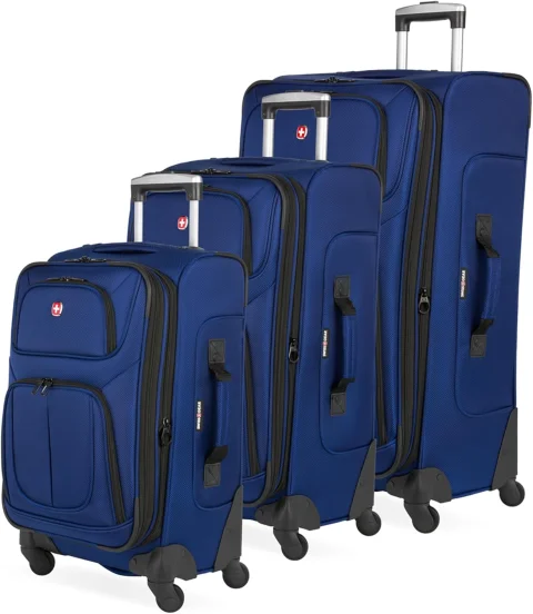 SwissGear Sion 3-Piece Set, Softside Expandable Luggage 3
