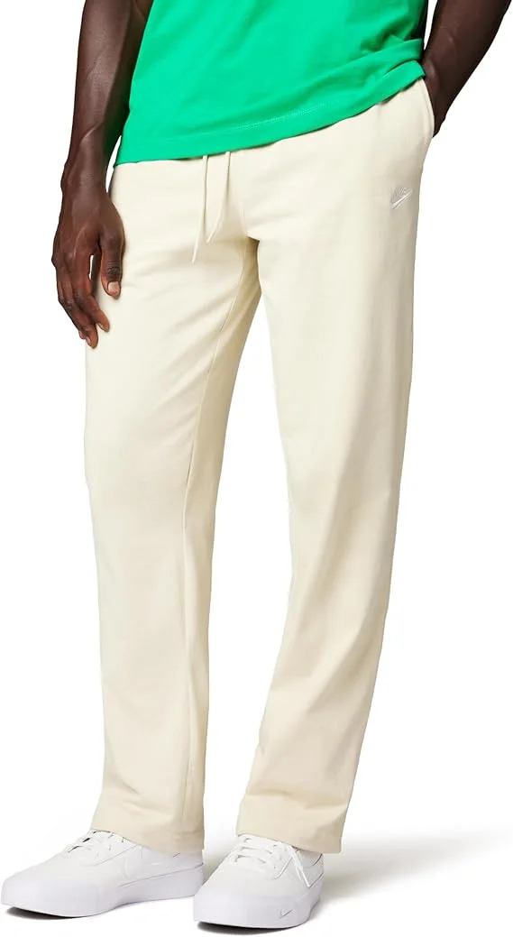 Nike Men's Sportswear Club Knit Open-Hem Pants
