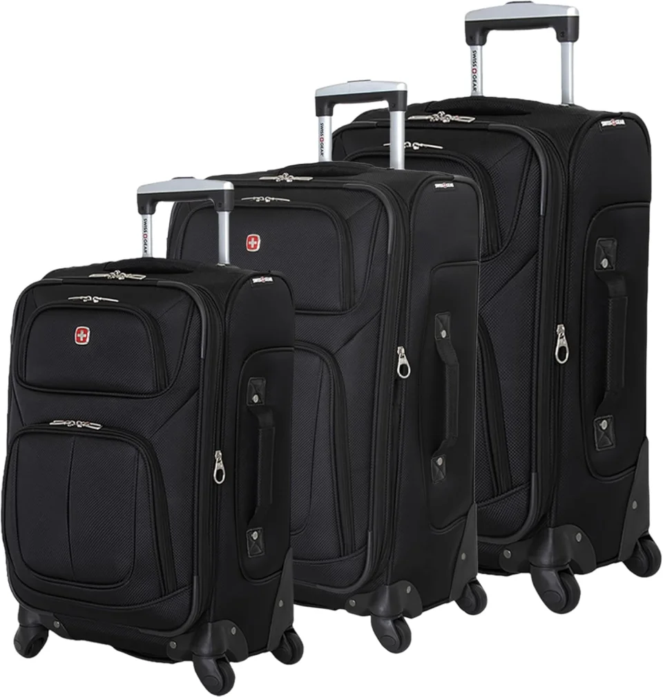 SwissGear Sion 3-Piece Set, Softside Expandable Luggage